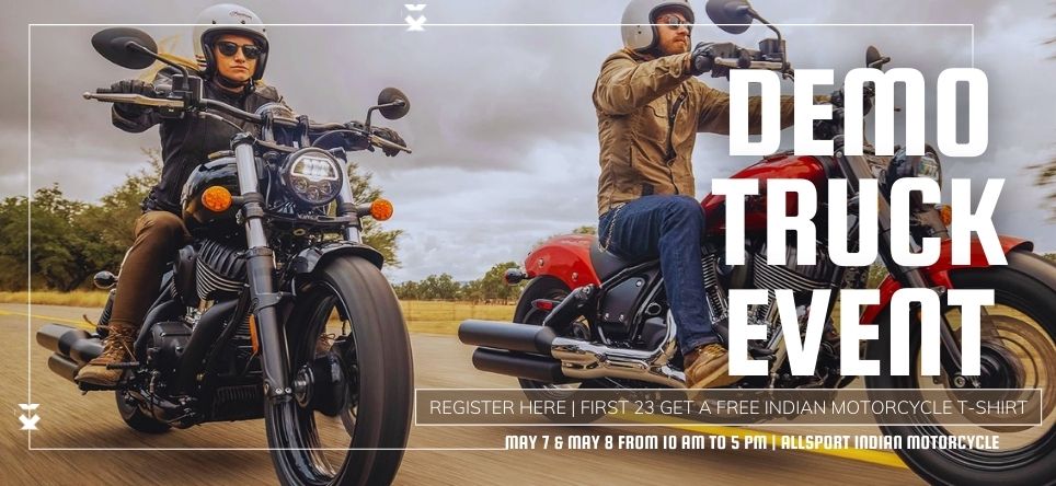 Demo Ride Signup | Allsport Indian Motorcycles® | Liberty Lake Washington